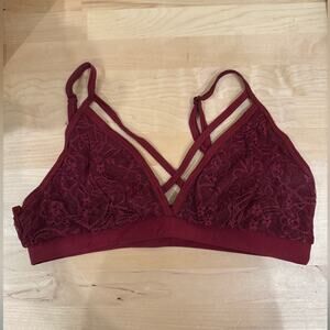 ASOS Maroon Bralette - Size Medium